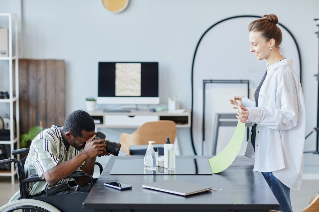 Creative Photographer With Disability